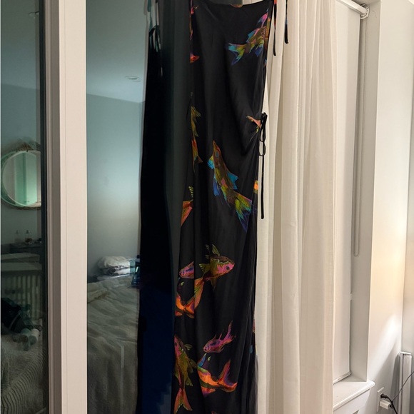 Multicolor Fish Pattern Maci Drss - Picture 7 of 7